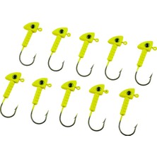 Savex Jighead - Zoka - Kurşunlu Olta Iğnesi - (Xh-A 06) - Açık Yeşil - 7 gr - 10 Adet