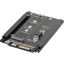 Wishora Store 4358 B+M Key M.2 Ngff Sdd To 2.5 Sata Hard Disk Çevirici Dönüştürücü Adaptör