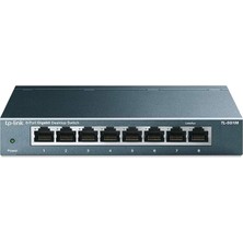 Wishora Store TL-SG108, 8-Port 10/100/1000 Mbps Gigabit Ethernet Switch 5 V Harici Güç Adaptörü