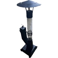 Wishora Store Füze Pelet Sobası(Ik Yakıt, Tekerlek ve Pürmüz Hediye)