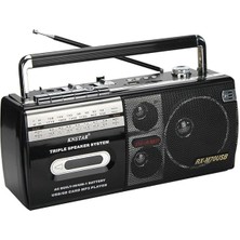 Wishora Store M-70BT Müzik Seti Kasetçalar Fm Radyo USB Mp3 Player Bluetooth Hoparlör