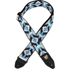 Wishora Store Ball Jakarlı Gitar Askısı Albuquerque Mavi