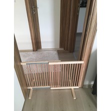 Wishora Store Aralıklı Ayarlanabilir Kapı Önü Köpek Çiti