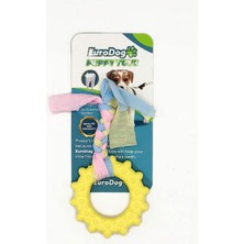 Ozlstor Eurodog Puppy Toys Sarı Çark Diş Kaşıma Oyuncağı