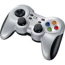 Wishora Store G F710 Kablosuz Gamepad, 2.4 Ghz Kablosuz Bağlantı Özelliği, Çift Titreşimli Bildirim Motoru, 4 Tuşlu Hassas D-Pad, Xıd Modu, Gri