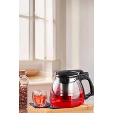 Wishora Store Cam Demlik Süzgeçli 900ML THN80900