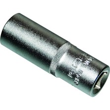 Wishora Store 1108060016 1/2" Altı Köşe Derin Lokma Anahtar, Krom, 16 mm