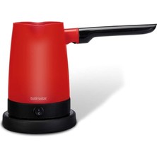 Wishora Store Goldmaster Ziyade Elektrikli Plastik Kırmızı Cezve GM-7360K