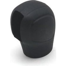 Wishora Store Topuz Kılıfı Silikon Otomatik Masajlı Siyah