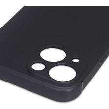 Alpsa Teknoloji iPhone 13 Mini Kılıf Alps Imax Silikon-Siyah