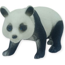 Arenes Hayvan Figürleri - Vahşi Hayvanlar 9 cm - Panda (Lisinya)