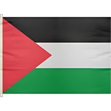 Wishora Store Bayrak Filistin 30X45CM Elde Sallama Bayrağı Sopalı