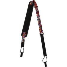 Wishora Store 1pc Yüksek Kaliteli Pamuklu Ukulele Askısı Taşınabilir ve Pratik Çözüm Müzik Aletleri Için Rahat Kullanım