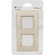 Wishora Store Novella Bronz Ikili Çerçeve