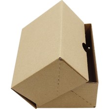 Wishora Store cm Kilitli E-Ticaret Kargo Kutusu - 5'li Paket | Küçük Karton Kutu | Dayanıklı Kraft Malzeme | Online Sipariş, Kargo ve Paketleme Için Uygun