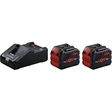 Wishora Store Professional 18V Procore Akü Şarj Cihazı Seti (2 x Procore 12.0 Ah; Gal 18V-160; Modul)
