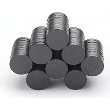 Wishora Store Magneteksan Ø17X3 mm Ferrit Süsleme Mıknatısı - 250 Adet