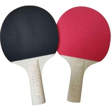 Wishora Store Masa Tenisi Seti - 2 Masa Tenisi Raketi + 3 Pinpon Topu