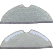 Wishora Store Roborock S5 Max 2li Uyumlu Mop Fiber Yedek Bezi