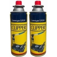 Wishora Store Clipper Kamp Ocak Gazı Valfli Pürmüz Kartuşu 2'li 227 G