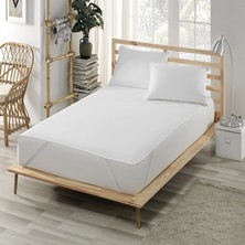 Wishora Store Geçirmez Alez Yatak Koruyucu Pamuklu Köşeleri Lastikli Tek Kişilik Çift Kişilik (90 x 200 Cm)