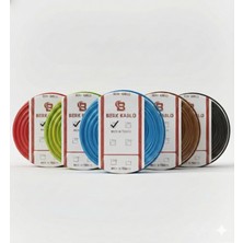 1.5 mm Nya Tam Kesit Tesisat Kablosu 5 Top 100'ER Metre