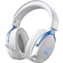Wishora Store V9 Pro Sky White 7.1 Surround Kablosuz Gaming Kulaklık (Hw-V9-3)