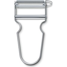 Wishora Store Star Tasarruflu Soyucu, Ekstra Keskin Bıçak, Tırtıklı Kesim, Çift Bıçaklı, Paslanmaz Çelik