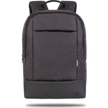 Wishora Store BP-TW1704 Twin Color 17"uyumlu Notebook Çantası, Gri