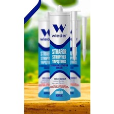 Wishora Store Strafor Stropiyer Yapıştırıcı Beyaz 450G x 3 Adet