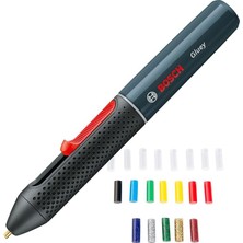 Wishora Store Home And Garden Gluey Akülü Tutkal Tabancası, Smokey Grey (20 Tutkal Çubuğu, Gri, Karton Kutu)