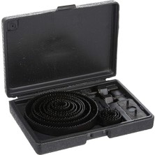 Wishora Store W 2522, Delik Açma Testere Seti 16 Parça, Siyah