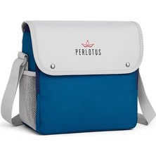 Wishora Store Soğuk Sıcak Tutan Yalıtımlı Izolasyonlu Yiyecek Içecek Çantası Termal Termos Buz Aküsü Hediyeli Mavi