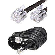 Wishora Store Adsl Vdsl Modem Kablosu, RJ11 Kablo, Köken Telefon Kablosu, 10 Metre