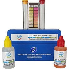 Wishora Store Pool Havuz Suyu Test Kiti Sıvılı Kutulu (Pool Water Test Kits Liquid)