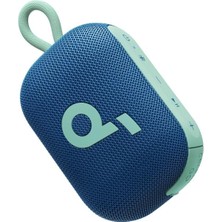 Wishora Store By Anker, Select 4 Go, 20 Saat Ultra Oynatma Süresi, 5W Güçlü Ses, IP67 Tam Koruma ve Yüzerlik, Hafiflik ve Kayış Tasarım, Her Yere Taşıması Kolay, Kablosuz Stereo Eşleştirme (Tws), Mavi