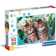 Wishora Store 60 El. Super Kolor Lovely Kitty Twins [puzzle]