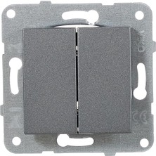 Wishora Store Novella Füme Komütatör Mekanizma+Düğme Kapak Çabuk Bağlanti Çarpma Karşıtı Çocuk Korumalı