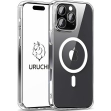 Wishora Store iPhone 13 Mag-Safe Sararmaz Kılıf - Şeffaf Pc, Mıknatıslı, Ince, Darbeye Dayanıklı, Çizilmez, Hafif, Premium Koruma, Şeffaf Kapak, Mıknatıslı, iPhone 13 Koruyucu Kılıf