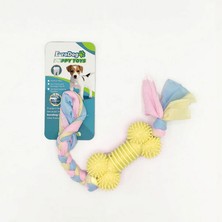 Ozlstor Eurodog Puppy Toys Sarı Kemik Diş Kaşıma Oyuncağı