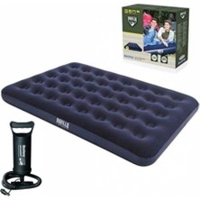 Wishora Store Çift Kişilik Pompa Dahil Şişme Yatak 67002