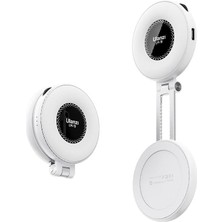 Wishora Store LM19 Magsafe LED Selfie Ring Light Beyaz L015