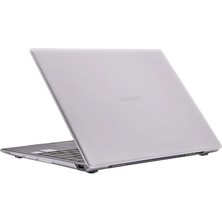 Wishora Store Huawei Magicbook 15 Shell Rubber Kapak Kılıf - Şeffaf