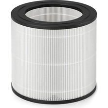 Wishora Store AC0650 ve AC0651/10 Hava Temizleyici Için Orijinal Yedek Filtre, Nanoprotect Hepa, 12 Ay, Levenslange Göstergesi, Zwart/wit (FY0611/30)