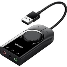 Wishora Store Harici USB Ses Kartı, 15 cm