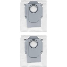 Wishora Store Saros 10 Roborock ile Uyumlu 2 Adet Toz Çöp Torbası
