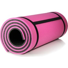 Wishora Store 10 mm Pilates Kamp Matı Pembe Siyah 180CM
