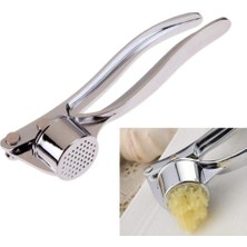 Wishora Store Akcakese Yuvarlak Şekil Sarımsak Ezici Pres Hazneli Çelik Sarımsak Rendesi - 10542041763