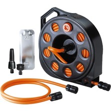 Wishora Store 8974 Aquapass Kasetli Hortum Makarası- 15 Metre Özel Hortumlu