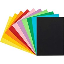 Wishora Store Fon Kartonu A4 120 Gram Karışık 10 Renk